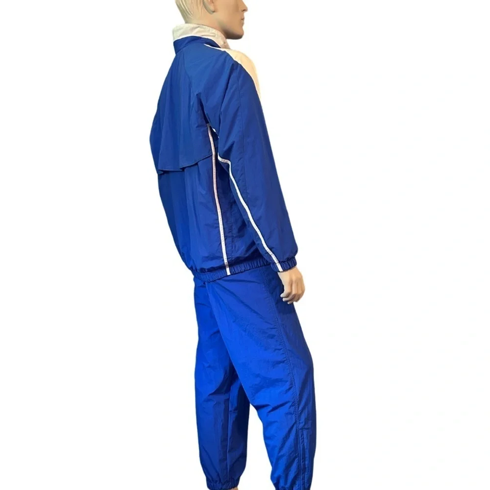 Vintage 90s Speedo Track Suit Fitness Nylon Jacket & Pants Old School NWT NOS - Picture 4 of 16